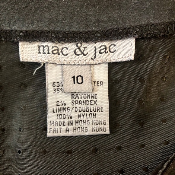 Mac & jac black corset /wiggle / pencil/ mermaid skirt size 10 - Picture 10 of 13